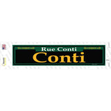 Conti Green Novelty Narrow Sticker Decal