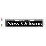 New Orleans Novelty Narrow Sticker Decal