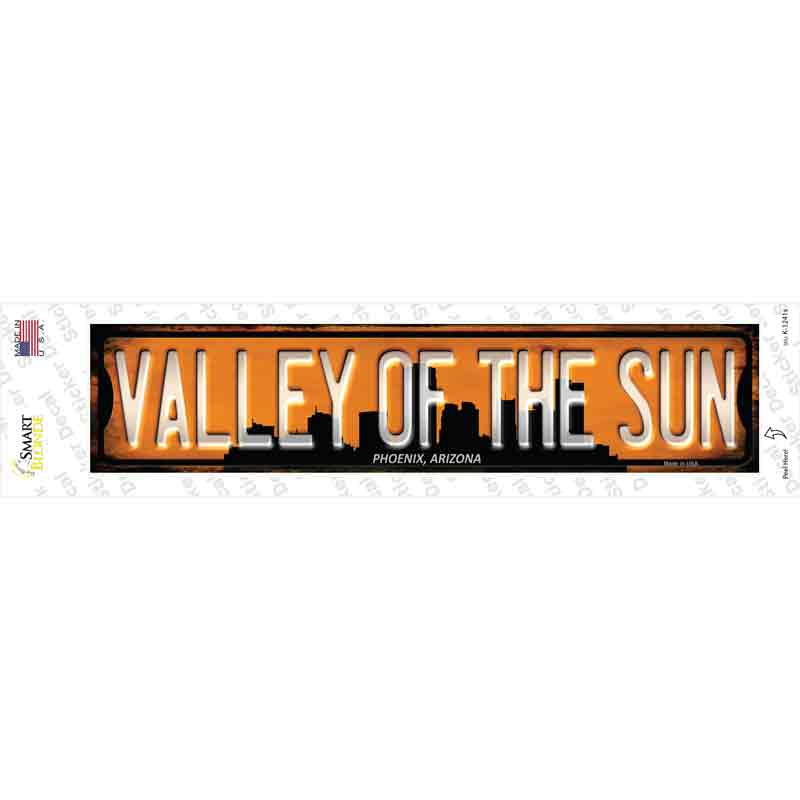 Phoenix Arizona Valley of the Sun Novelty Narrow Sticker Decal