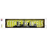 Los Angeles California City of Angels Novelty Narrow Sticker Decal