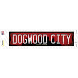 Atlanta Georgia Dogwood City Novelty Narrow Sticker Decal