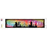 Winnipeg Manitoba Slurpee Capital of the World Novelty Narrow Sticker Decal
