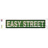Easy Street Corrugated Novelty Narrow Sticker Decal