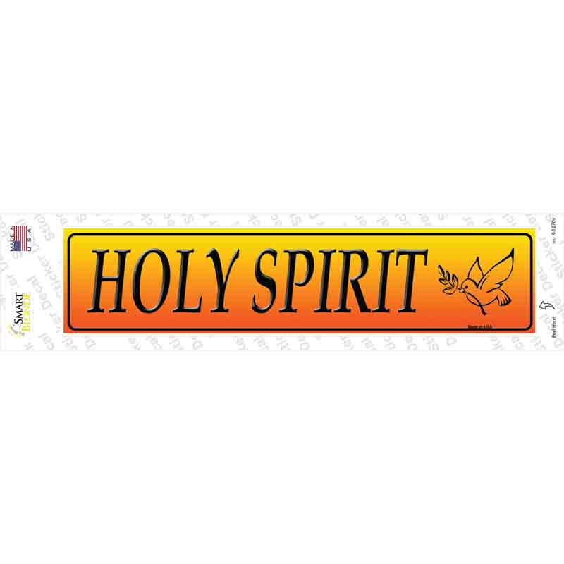 Holy Spirit Novelty Narrow Sticker Decal