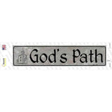 Gods Path Novelty Narrow Sticker Decal