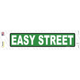 Easy Street Novelty Narrow Sticker Decal