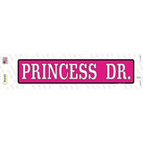 Princess Dr. Novelty Narrow Sticker Decal