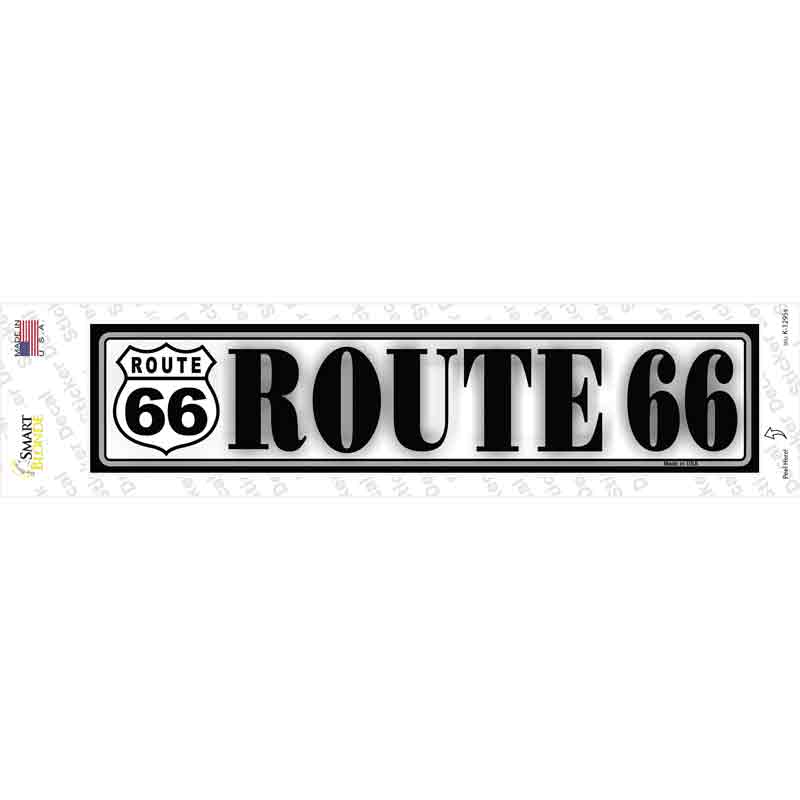 Route 66 Novelty Narrow Sticker Decal