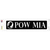 POW MIA Novelty Narrow Sticker Decal