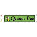 Queen Bee Novelty Narrow Sticker Decal