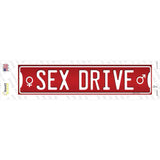 Sex Drive Novelty Narrow Sticker Decal