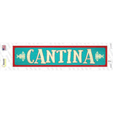 Cantina Novelty Narrow Sticker Decal