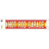 Hot Rod Garage Novelty Narrow Sticker Decal