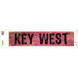 Key West Novelty Narrow Sticker Decal