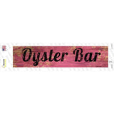 Oyster Bar Novelty Narrow Sticker Decal