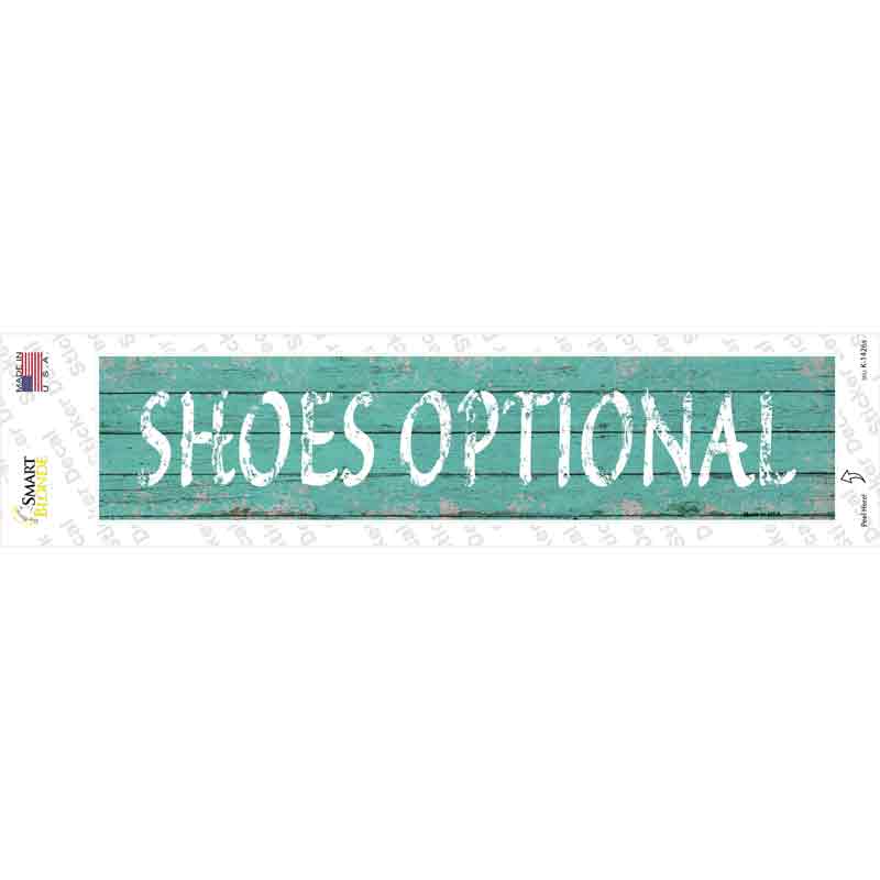 Shoes Optional Novelty Narrow Sticker Decal