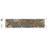 Adventure Novelty Narrow Sticker Decal