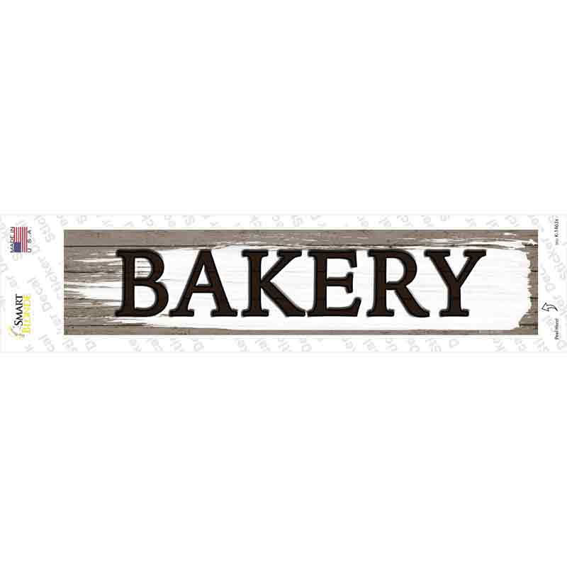Bakery Novelty Narrow Sticker Decal