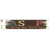 ASAP Novelty Narrow Sticker Decal