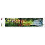 Camp Time Novelty Narrow Sticker Decal