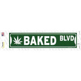 Baked Blvd Novelty Narrow Sticker Decal