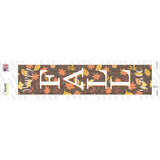 Happy Fall Yall Leaves Novelty Narrow Sticker Decal