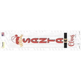 Welcome Santa Claus White Novelty Narrow Sticker Decal