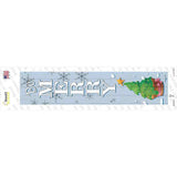 Be Merry Novelty Narrow Sticker Decal