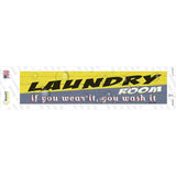 Laundry Room Wear It Wash It Novelty Narrow Sticker Decal