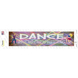 Dance No One is Watching Novelty Narrow Sticker Decal