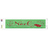 Noel Green Novelty Narrow Sticker Decal