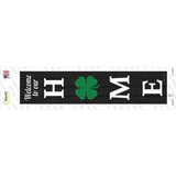 Home Shamrock Novelty Narrow Sticker Decal