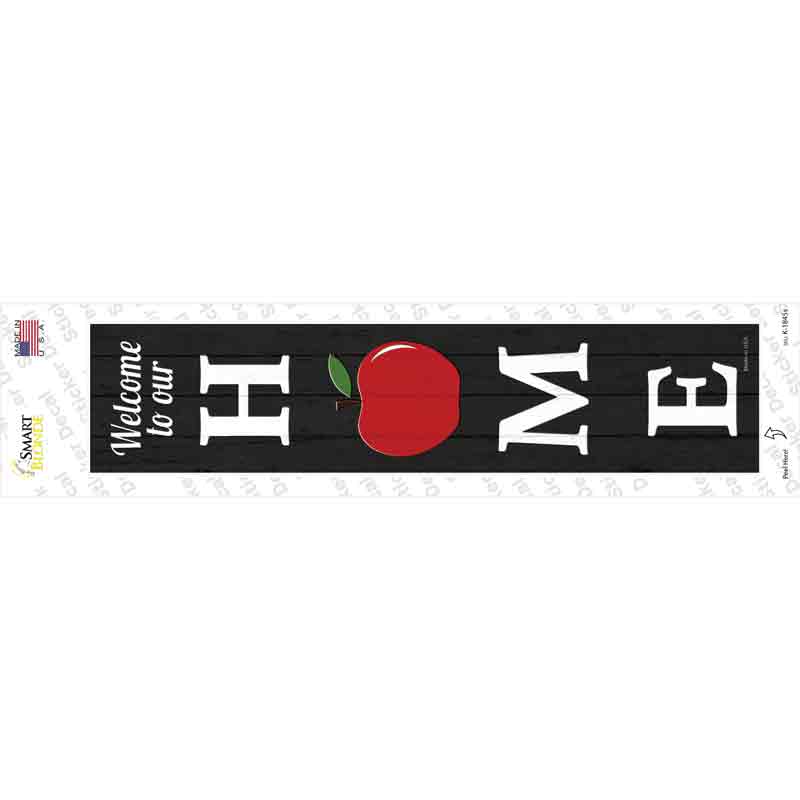 Home Apple Novelty Narrow Sticker Decal