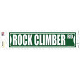 Rock Climber Rd Novelty Narrow Sticker Decal