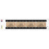 Cinema Ticket Admit One Novelty Narrow Sticker Decal