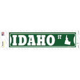Idaho St Silhouette Novelty Narrow Sticker Decal