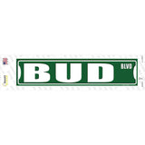 Bud Blvd Novelty Narrow Sticker Decal