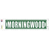 Moringwood Novelty Narrow Sticker Decal