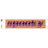 Spooky Spooky Novelty Narrow Sticker Decal