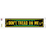 Dont Tread on Me Novelty Narrow Sticker Decal K-2089s