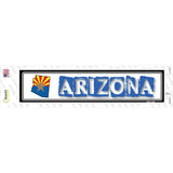 Arizona Outline Novelty Narrow Sticker Decal
