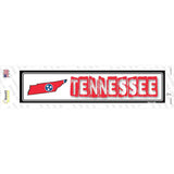 Tennessee Outline Novelty Narrow Sticker Decal