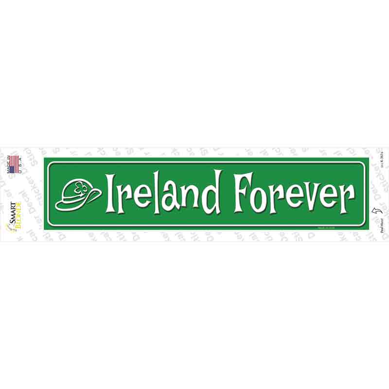 Ireland Forever Novelty Narrow Sticker Decal
