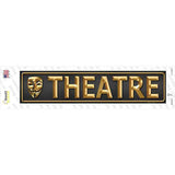 Theatre Novelty Narrow Sticker Decal