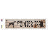 Pointer Trail Novelty Narrow Sticker Decal