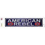 American Rebel Novelty Narrow Sticker Decal
