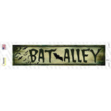 Bat Alley Novelty Narrow Sticker Decal