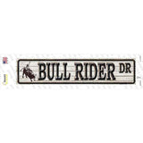 Bull Rider Dr Novelty Narrow Sticker Decal