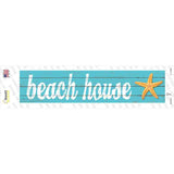 Beach House Novelty Narrow Sticker Decal