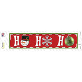Ho Ho Ho Novelty Narrow Sticker Decal